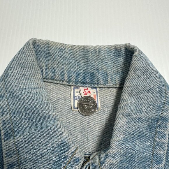 Vintage GWG Light Wash Denim Jacket Women's M - Picture 5 of 5